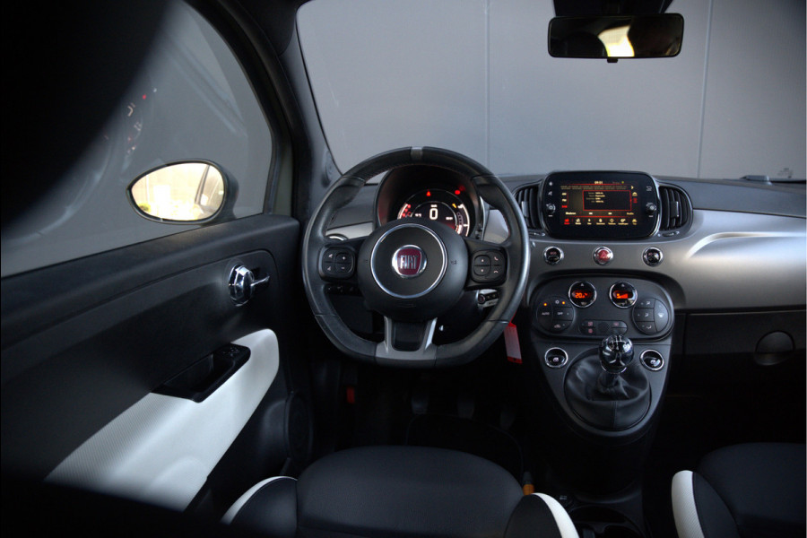 Fiat 500 0.9 TwinAir Turbo Sport | Mat Groen | Apple Carplay | Parkeersensoren | Navigatie | Climate Control | Digitale Tellers | Groot Scherm | Cruise Control | LED