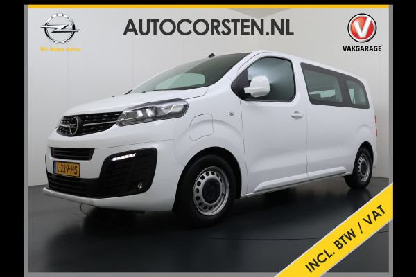 Opel Vivaro E L2H1 9-Persoons SOH 99% 50kWh Trekhaak Navi Airco Apple Carplay Android Auto Pdc Cruise Control Led Schuifdeur Isofix Bluetooth Dealeronderhouden 1e Eigenaar Origineel Nederlandse Bus