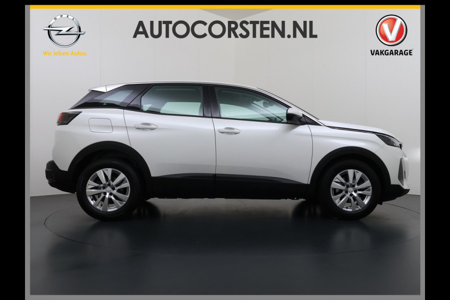 Peugeot 3008 1.2T 131PK Leder 3D-Navi 360°Camera Apple Carplay Android Auto Ecc Cruise Control Pdc Blue Active Lmv Led Isofix DAB Bluetooth Regen-Lichtsensor Dealeronderhouden Origineel Nederlandse Auto