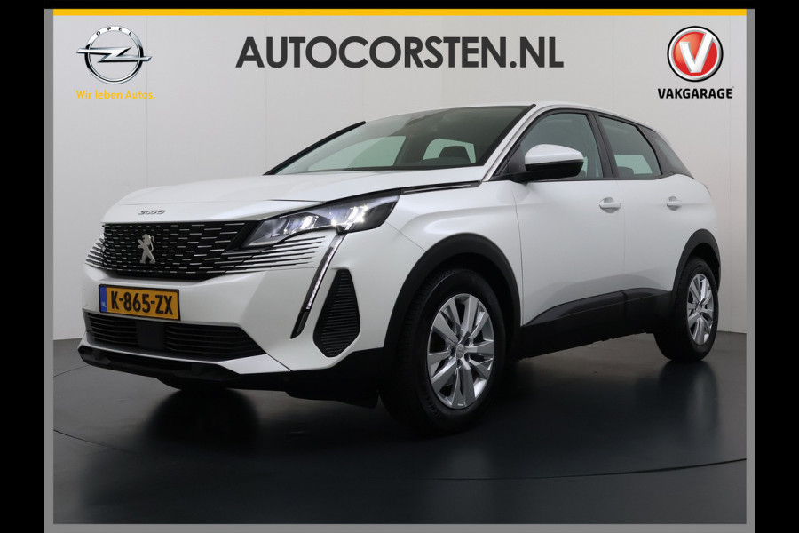Peugeot 3008 1.2T 131PK Leder 3D-Navi 360°Camera Apple Carplay Android Auto Ecc Cruise Control Pdc Blue Active Lmv Led Isofix DAB Bluetooth Regen-Lichtsensor Dealeronderhouden Origineel Nederlandse Auto