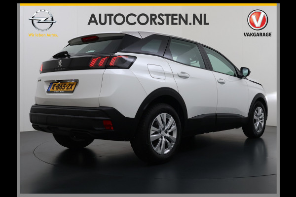 Peugeot 3008 1.2T 131PK Leder 3D-Navi 360°Camera Apple Carplay Android Auto Ecc Cruise Control Pdc Blue Active Lmv Led Isofix DAB Bluetooth Regen-Lichtsensor Dealeronderhouden Origineel Nederlandse Auto