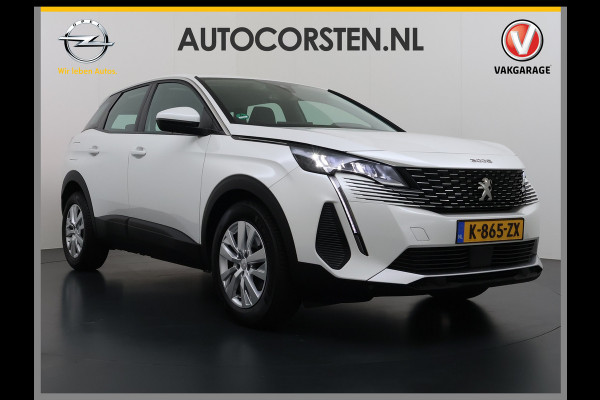 Peugeot 3008 1.2T 131PK Leder 3D-Navi 360°Camera Apple Carplay Android Auto Ecc Cruise Control Pdc Blue Active Lmv Led Isofix DAB Bluetooth Regen-Lichtsensor Dealeronderhouden Origineel Nederlandse Auto