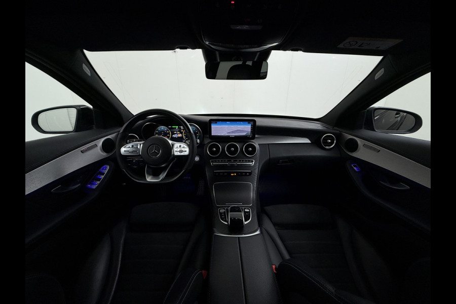 Mercedes-Benz C-Klasse Estate 300DE AUT-9 Hybride AMG Limited Trekhaak Apple Carplay Android Auto Elek.Stoelen+Verwarmd Navi Ecc Camera Pdc Solution Business Elek.Achterklep Led Privacy Glas Lmv 18" Night-pakket EURO 6 AP