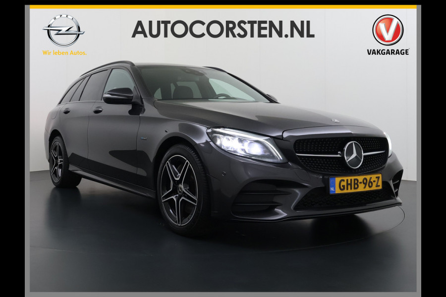 Mercedes-Benz C-Klasse Estate 300DE AUT-9 Hybride AMG Limited Trekhaak Apple Carplay Android Auto Elek.Stoelen+Verwarmd Navi Ecc Camera Pdc Solution Business Elek.Achterklep Led Privacy Glas Lmv 18" Night-pakket EURO 6 AP