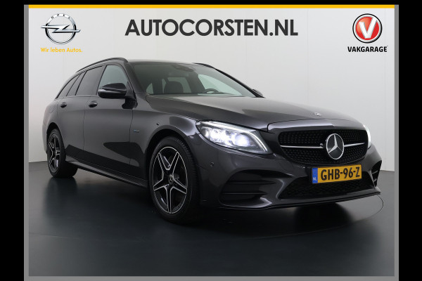 Mercedes-Benz C-Klasse Estate 300DE AUT-9 Hybride AMG Limited Trekhaak Apple Carplay Android Auto Elek.Stoelen+Verwarmd Navi Ecc Camera Pdc Solution Business Elek.Achterklep Led Privacy Glas Lmv 18" Night-pakket EURO 6 AP