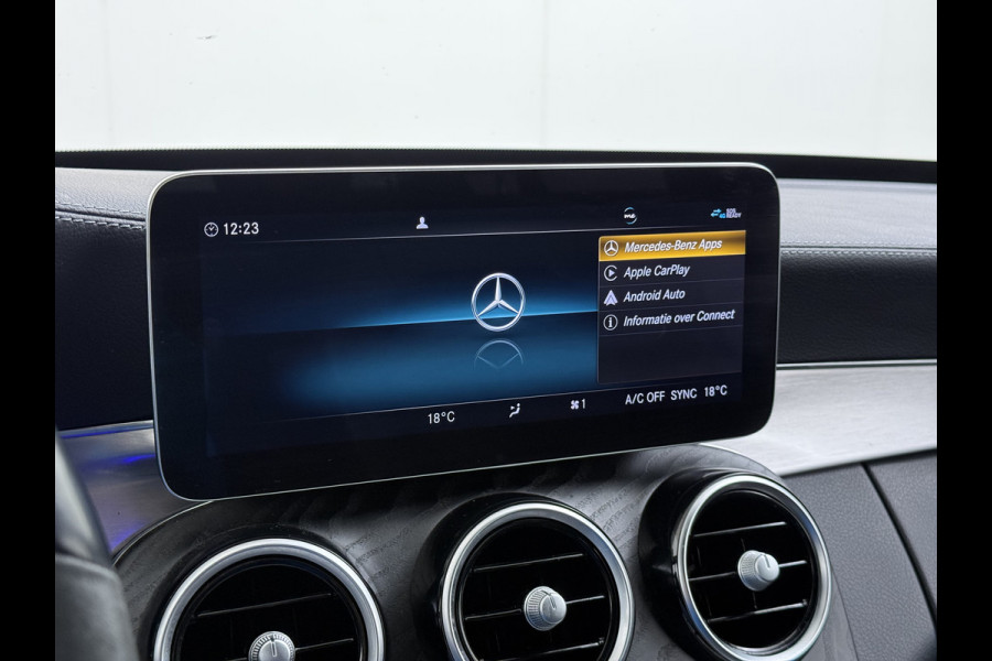 Mercedes-Benz C-Klasse Estate 300DE AUT-9 Hybride AMG Limited Trekhaak Apple Carplay Android Auto Elek.Stoelen+Verwarmd Navi Ecc Camera Pdc Solution Business Elek.Achterklep Led Privacy Glas Lmv 18" Night-pakket EURO 6 AP