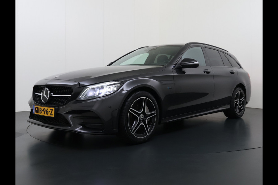 Mercedes-Benz C-Klasse Estate 300DE AUT-9 Hybride AMG Limited Trekhaak Apple Carplay Android Auto Elek.Stoelen+Verwarmd Navi Ecc Camera Pdc Solution Business Elek.Achterklep Led Privacy Glas Lmv 18" Night-pakket EURO 6 AP