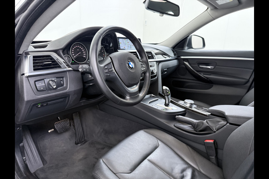 BMW 4 Serie Gran Coupé 420i Automaat Luxury High Executive Leder Navi-Pro Ecc Cruise Control Elek.Stoelen+Memory+Verwarmd Pdc Lmv Lane Assist USB Elek.Achterklep Led Regen-Lichtsensor