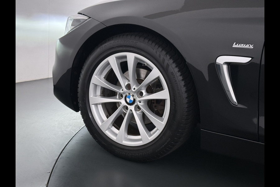 BMW 4 Serie Gran Coupé 420i Automaat Luxury High Executive Leder Navi-Pro Ecc Cruise Control Elek.Stoelen+Memory+Verwarmd Pdc Lmv Lane Assist USB Elek.Achterklep Led Regen-Lichtsensor
