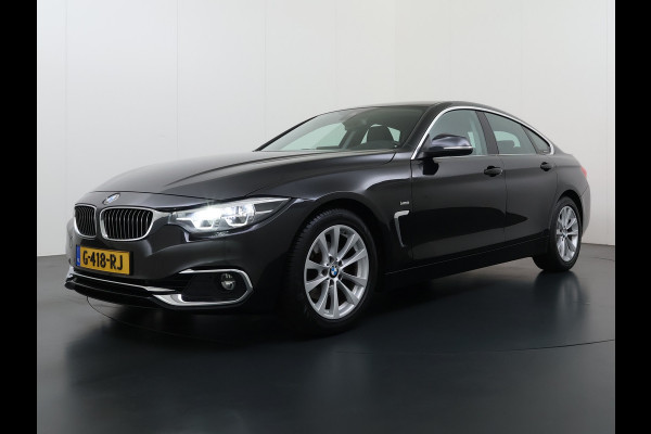 BMW 4 Serie Gran Coupé 420i Automaat Luxury High Executive Leder Navi-Pro Ecc Cruise Control Elek.Stoelen+Memory+Verwarmd Pdc Lmv Lane Assist USB Elek.Achterklep Led Regen-Lichtsensor