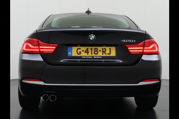 BMW 4 Serie Gran Coupé 420i Automaat Luxury High Executive Leder Navi-Pro Ecc Cruise Control Elek.Stoelen+Memory+Verwarmd Pdc Lmv Lane Assist USB Elek.Achterklep Led Regen-Lichtsensor