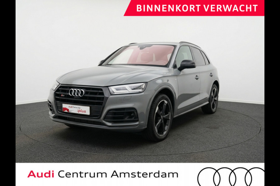 Audi Q5 2.0 TFSI quattro Sport S Line Black Edition 252pk | Panoramdak Diamond Stitching | Luchtvering | Voorstoelen en achterbank verwarmbaar | Matrix Led verlichting | Elektrisch verstelbare voorstoelen |