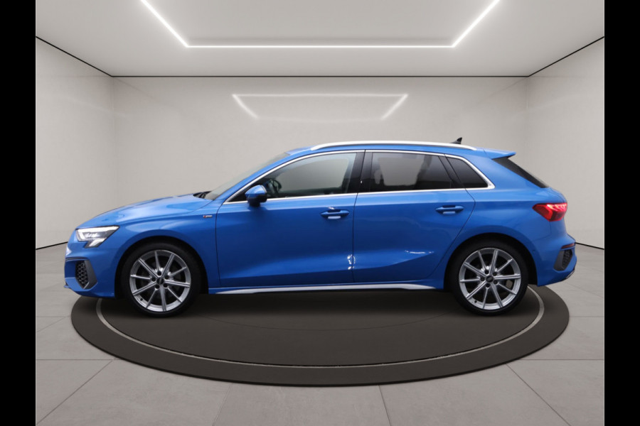 Audi A3 Sportback 35 TFSI 150 PK Automaat Edition One S-Line, Adap. Cruise Control, B&O sound, Stoelverwarming,