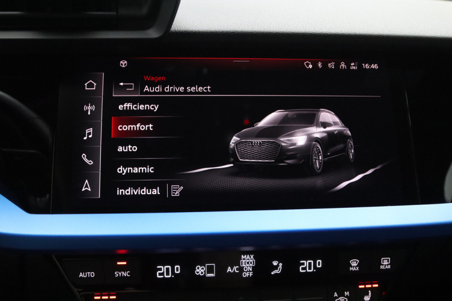 Audi A3 Sportback 35 TFSI 150 PK Automaat Edition One S-Line, Adap. Cruise Control, B&O sound, Stoelverwarming,