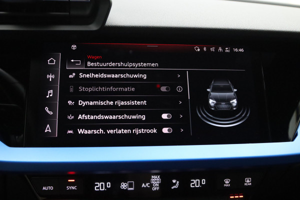 Audi A3 Sportback 35 TFSI 150 PK Automaat Edition One S-Line, Adap. Cruise Control, B&O sound, Stoelverwarming,