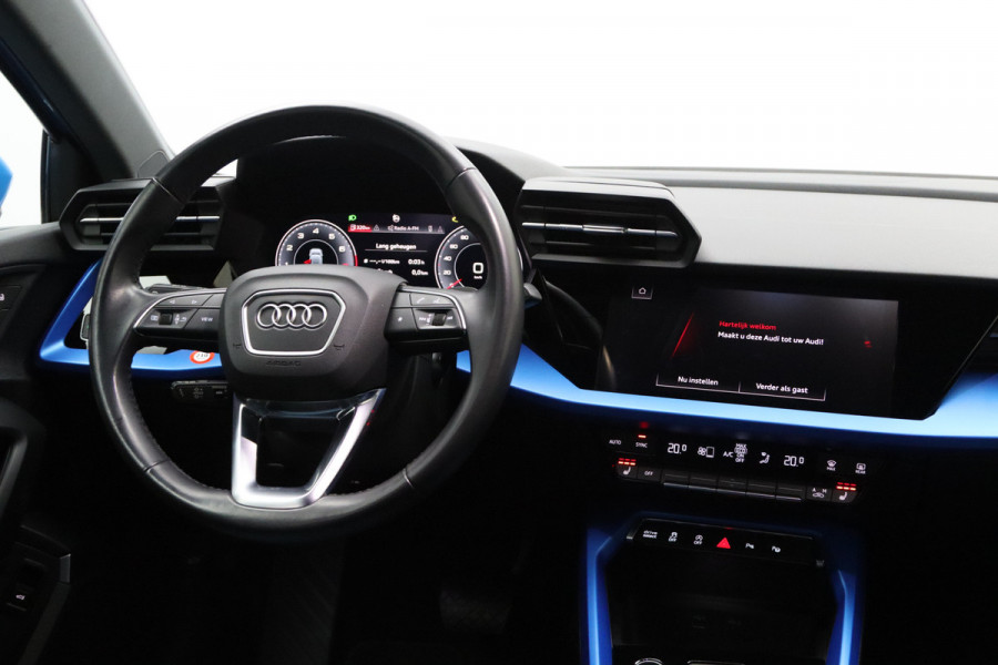Audi A3 Sportback 35 TFSI 150 PK Automaat Edition One S-Line, Adap. Cruise Control, B&O sound, Stoelverwarming,