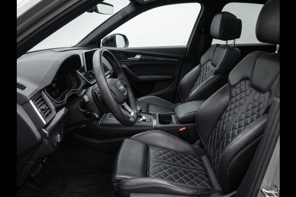 Audi Q5 2.0 TFSI quattro Sport S Line Black Edition 252pk | Panoramdak Diamond Stitching | Luchtvering | Voorstoelen en achterbank verwarmbaar | Matrix Led verlichting | Elektrisch verstelbare voorstoelen |