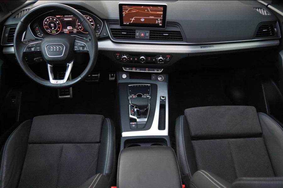 Audi Q5 45 TFSI 3x S-Line QUATTRO / PANODAK / VIRTUAL / KEYLESS / CAMERA / STOELVERW / DEALER SERVICE!