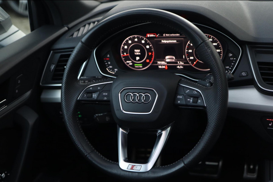 Audi Q5 45 TFSI 3x S-Line QUATTRO / PANODAK / VIRTUAL / KEYLESS / CAMERA / STOELVERW / DEALER SERVICE!