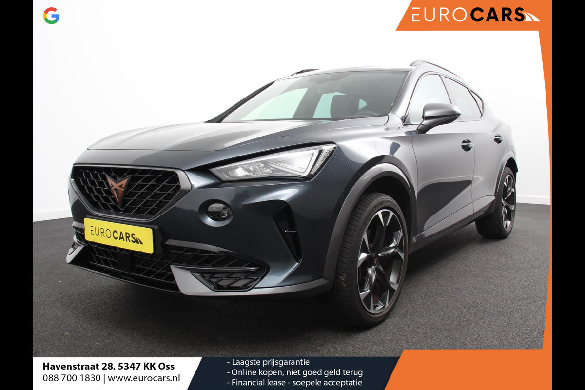 CUPRA Formentor 1.5 TSI High Automaat Apple carplay / Android Auto Keyless Entry Keyless Start Adaptive Cruise Control Stoelverwarming Stuurverwarming Half Leder