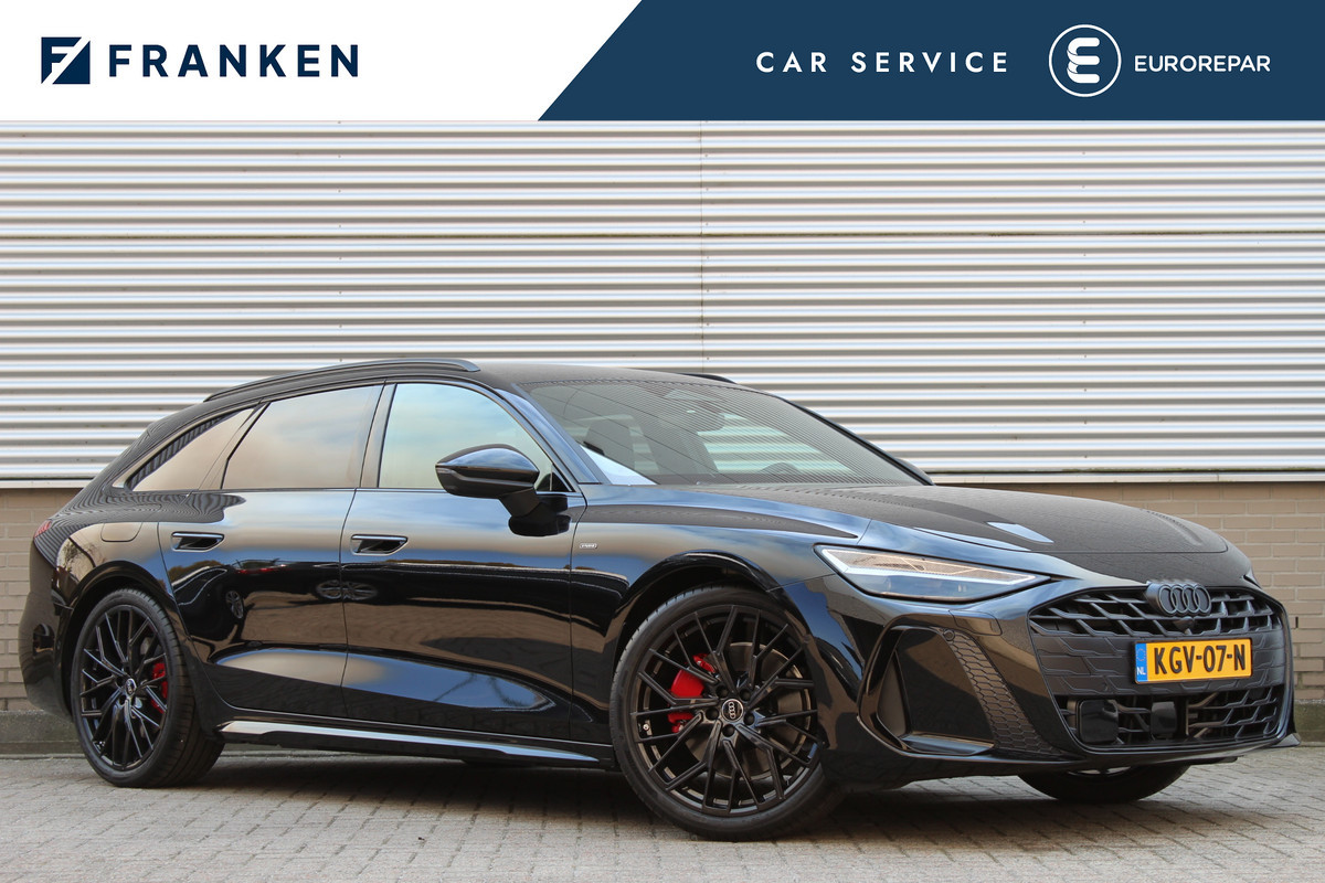Audi A6 Avant 2.0 e-Hybrid Quattro S-Line | Achteras besturing | Alcantara/Leder | Zwenkbare Trekhaak | 360 | Nieuw
