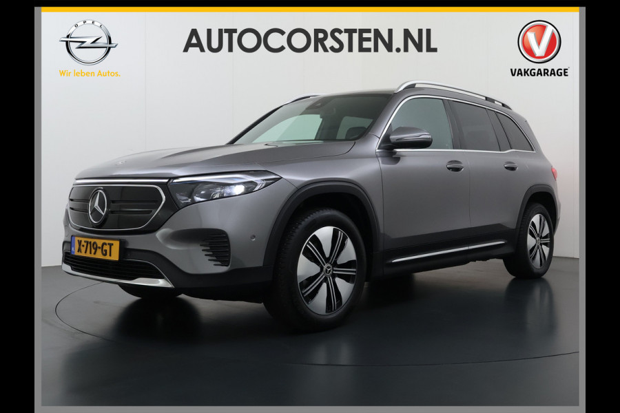 Mercedes-Benz EQB 250+ 7 Persoons SOH 99% 74kWh Camera Apple Carplay Android Auto Navi Ecc Cruise Control Business Edition Elek.Achterklep Stoelverwarming Privacy Glas Lmv Led Isofix DAB Advanced pakket Rijstrooksensor 1e Eigenaar Dealeronderhouden Origineel Nederlandse Auto