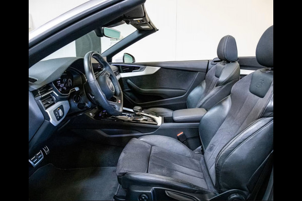 Audi A5 Cabriolet 40 Tfsi S-Tronic (150kW/204pk) ** MATRIX, VIRTUAL, 3-zone AIRCO, 20-inch LMV, MASSAGE ** Vol. AUDI Onderh. - UNFALLFREI ** ** INFORMEER OOK NAAR ONZE AANTREKKELIJKE FINANCIAL-LEASE TARIEVEN **