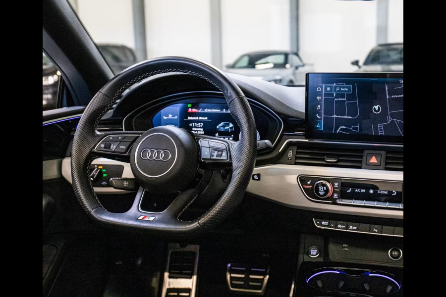 Audi A5 Cabriolet 40 Tfsi S-Tronic (150kW/204pk) ** MATRIX, VIRTUAL, 3-zone AIRCO, 20-inch LMV, MASSAGE ** Vol. AUDI Onderh. - UNFALLFREI ** ** INFORMEER OOK NAAR ONZE AANTREKKELIJKE FINANCIAL-LEASE TARIEVEN **