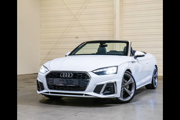 Audi A5 Cabriolet 40 Tfsi S-Tronic (150kW/204pk) ** MATRIX, VIRTUAL, 3-zone AIRCO, 20-inch LMV, MASSAGE ** Vol. AUDI Onderh. - UNFALLFREI ** ** INFORMEER OOK NAAR ONZE AANTREKKELIJKE FINANCIAL-LEASE TARIEVEN **