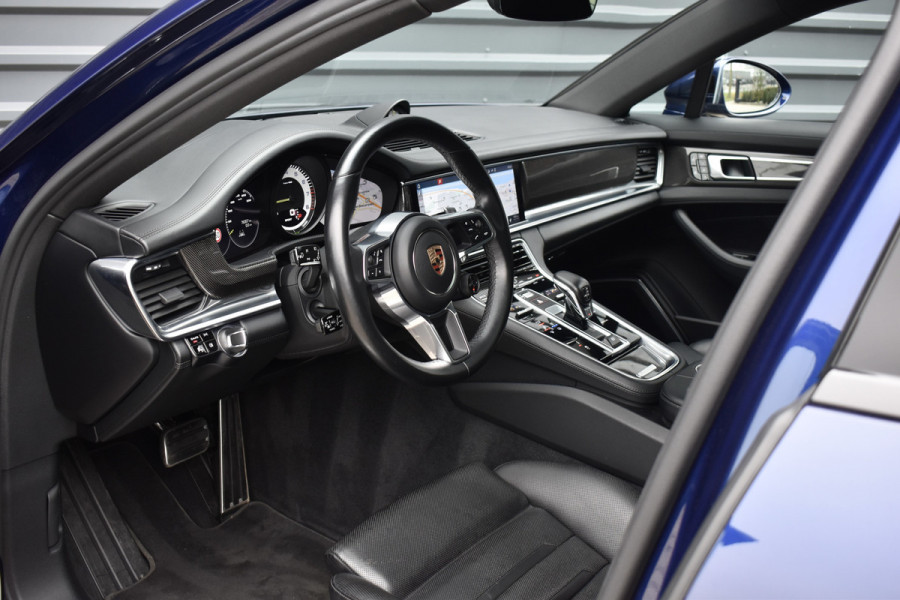 Porsche Panamera Sport Turismo 2.9 4 E-Hybrid 462pk SportDesign | Pano | ACC | 21'' Wielen | Matrix PDLS+ | Bose | Achterasbesturing | Head-Up | Stoelventilatie |