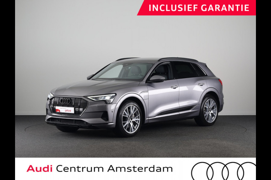 Audi e-tron 55 quattro Advanced edition Plus 95 kWh 408pk | Parkeersensoren | 21 inch Lichtmetalen velgen | Lederen bekleding