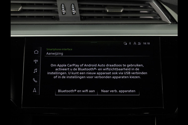 Audi e-tron 55 quattro Advanced edition Plus 95 kWh 408pk | Parkeersensoren | 21 inch Lichtmetalen velgen | Lederen bekleding