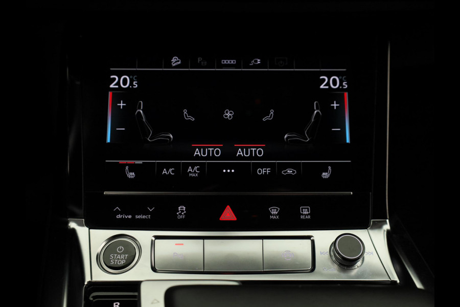 Audi e-tron 55 quattro Advanced edition Plus 95 kWh 408pk | Parkeersensoren | 21 inch Lichtmetalen velgen | Lederen bekleding