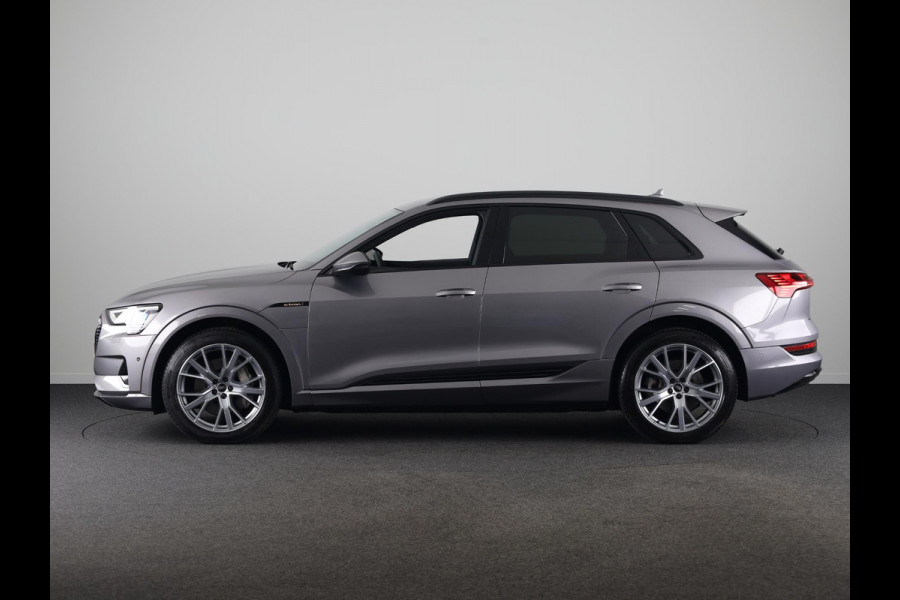 Audi e-tron 55 quattro Advanced edition Plus 95 kWh 408pk | Parkeersensoren | 21 inch Lichtmetalen velgen | Lederen bekleding