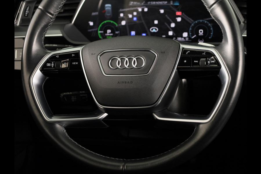 Audi e-tron 55 quattro Advanced edition Plus 95 kWh 408pk | Parkeersensoren | 21 inch Lichtmetalen velgen | Lederen bekleding