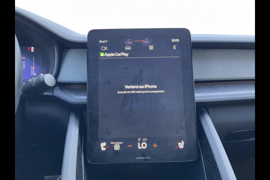 Polestar 2 Long Range Dual Motor Launch Edition 78kWh Memory Trekhaak SOH 93.5% 360 Carplay Stoel/stuurverwarming