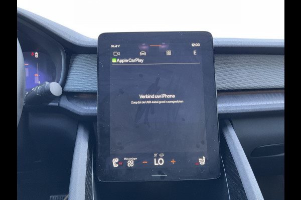 Polestar 2 Long Range Dual Motor Launch Edition 78kWh Memory Trekhaak SOH 93.5% 360 Carplay Stoel/stuurverwarming