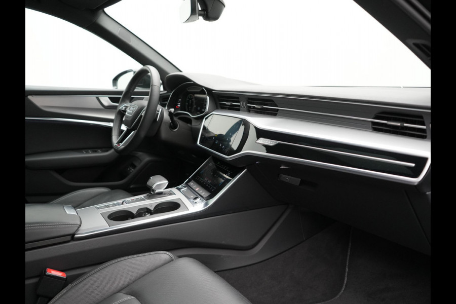 Audi A6 Avant 50 TFSI e Quattro 2x S Line PHEV 300pk Dealer O.H. | Trekhaak Af Fabriek | Panodak | Head Up | Adaptive Cruise | Matrix LED | Bang & Olufsen | Lederen Comfortzetels Memory & Ventilatie | Camera | Keyless | Blis | 20"L.M | Plug In Hybrid |