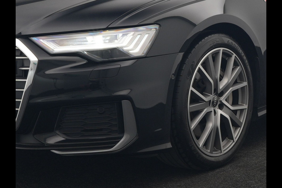 Audi A6 Avant 50 TFSI e Quattro 2x S Line PHEV 300pk Dealer O.H. | Trekhaak Af Fabriek | Panodak | Head Up | Adaptive Cruise | Matrix LED | Bang & Olufsen | Lederen Comfortzetels Memory & Ventilatie | Camera | Keyless | Blis | 20"L.M | Plug In Hybrid |