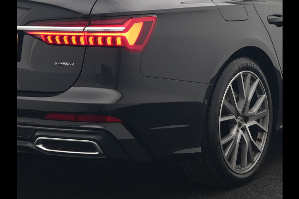 Audi A6 Avant 50 TFSI e Quattro 2x S Line PHEV 300pk Dealer O.H. | Trekhaak Af Fabriek | Panodak | Head Up | Adaptive Cruise | Matrix LED | Bang & Olufsen | Lederen Comfortzetels Memory & Ventilatie | Camera | Keyless | Blis | 20"L.M | Plug In Hybrid |