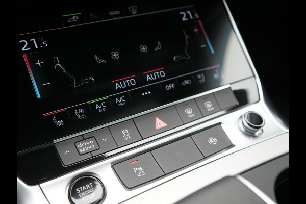 Audi A6 Avant 50 TFSI e Quattro 2x S Line PHEV 300pk Dealer O.H. | Trekhaak Af Fabriek | Panodak | Head Up | Adaptive Cruise | Matrix LED | Bang & Olufsen | Lederen Comfortzetels Memory & Ventilatie | Camera | Keyless | Blis | 20"L.M | Plug In Hybrid |