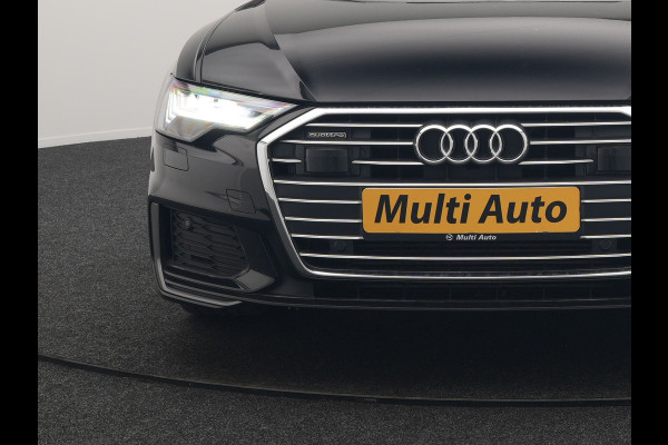 Audi A6 Avant 50 TFSI e Quattro 2x S Line PHEV 300pk Dealer O.H. | Trekhaak Af Fabriek | Panodak | Head Up | Adaptive Cruise | Matrix LED | Bang & Olufsen | Lederen Comfortzetels Memory & Ventilatie | Camera | Keyless | Blis | 20"L.M | Plug In Hybrid |