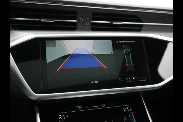 Audi A6 Avant 50 TFSI e Quattro 2x S Line PHEV 300pk Dealer O.H. | Trekhaak Af Fabriek | Panodak | Head Up | Adaptive Cruise | Matrix LED | Bang & Olufsen | Lederen Comfortzetels Memory & Ventilatie | Camera | Keyless | Blis | 20"L.M | Plug In Hybrid |