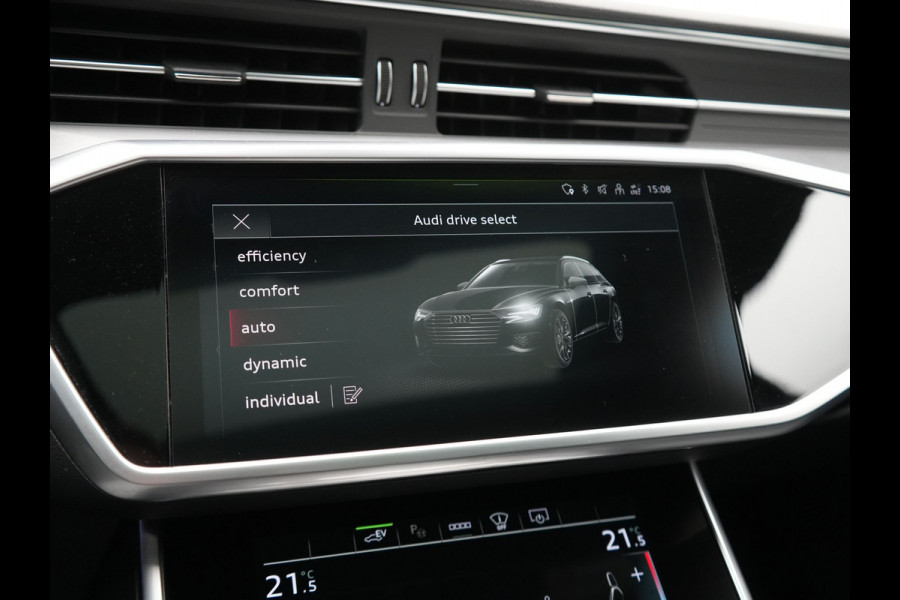Audi A6 Avant 50 TFSI e Quattro 2x S Line PHEV 300pk Dealer O.H. | Trekhaak Af Fabriek | Panodak | Head Up | Adaptive Cruise | Matrix LED | Bang & Olufsen | Lederen Comfortzetels Memory & Ventilatie | Camera | Keyless | Blis | 20"L.M | Plug In Hybrid |