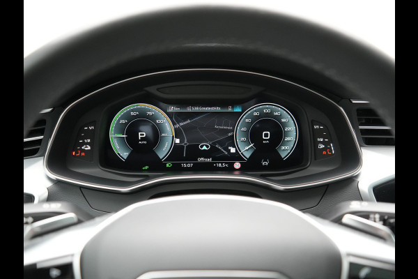 Audi A6 Avant 50 TFSI e Quattro 2x S Line PHEV 300pk Dealer O.H. | Trekhaak Af Fabriek | Panodak | Head Up | Adaptive Cruise | Matrix LED | Bang & Olufsen | Lederen Comfortzetels Memory & Ventilatie | Camera | Keyless | Blis | 20"L.M | Plug In Hybrid |