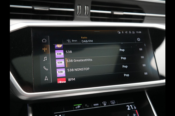 Audi A6 Avant 50 TFSI e Quattro 2x S Line PHEV 300pk Dealer O.H. | Trekhaak Af Fabriek | Panodak | Head Up | Adaptive Cruise | Matrix LED | Bang & Olufsen | Lederen Comfortzetels Memory & Ventilatie | Camera | Keyless | Blis | 20"L.M | Plug In Hybrid |