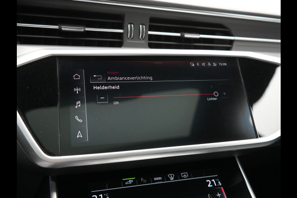 Audi A6 Avant 50 TFSI e Quattro 2x S Line PHEV 300pk Dealer O.H. | Trekhaak Af Fabriek | Panodak | Head Up | Adaptive Cruise | Matrix LED | Bang & Olufsen | Lederen Comfortzetels Memory & Ventilatie | Camera | Keyless | Blis | 20"L.M | Plug In Hybrid |