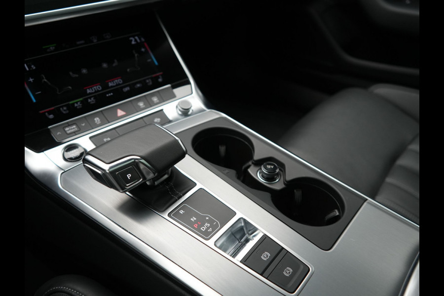 Audi A6 Avant 50 TFSI e Quattro 2x S Line PHEV 300pk Dealer O.H. | Trekhaak Af Fabriek | Panodak | Head Up | Adaptive Cruise | Matrix LED | Bang & Olufsen | Lederen Comfortzetels Memory & Ventilatie | Camera | Keyless | Blis | 20"L.M | Plug In Hybrid |