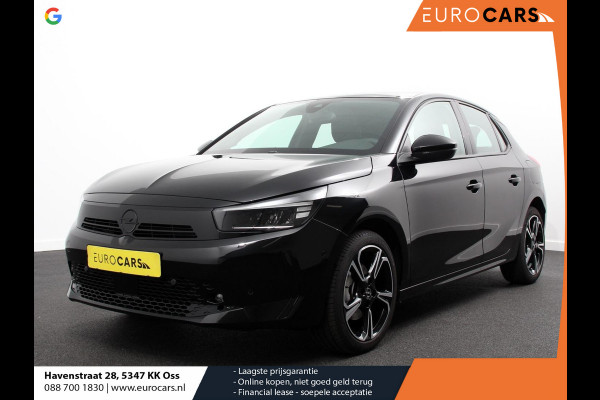 Opel Corsa 1.2 100pk Turbo Elegance Sky Panorama dak Stuurverwarming Climate control Cruise control LED Stoelverwarming Camera Navigatie Apple Carplay/ Android Auto