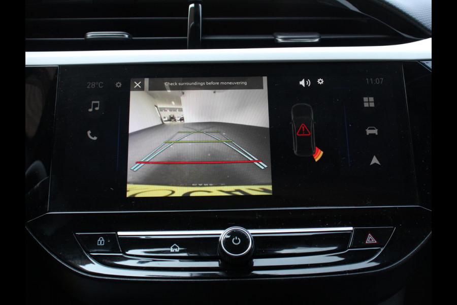 Opel Corsa 1.2 100pk Turbo Elegance Sky Panorama dak Stuurverwarming Climate control Cruise control LED Stoelverwarming Camera Navigatie Apple Carplay/ Android Auto